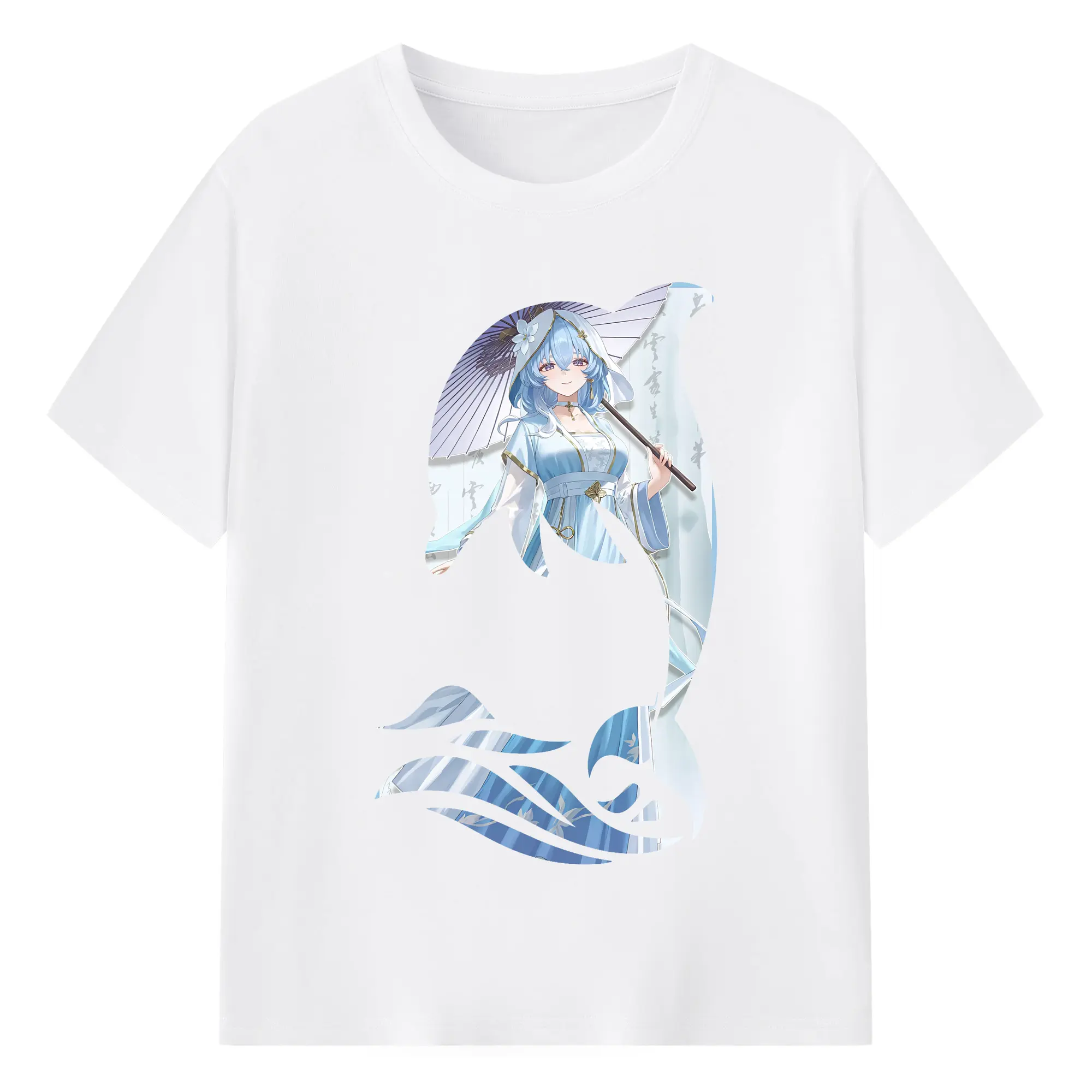 鳴潮 グッズ ショアキーパー - 綿100％ 半袖Tシャツ ・ フロントプリント ・ 快適 通気性 ・ 日常使い 散歩 スポーツ用