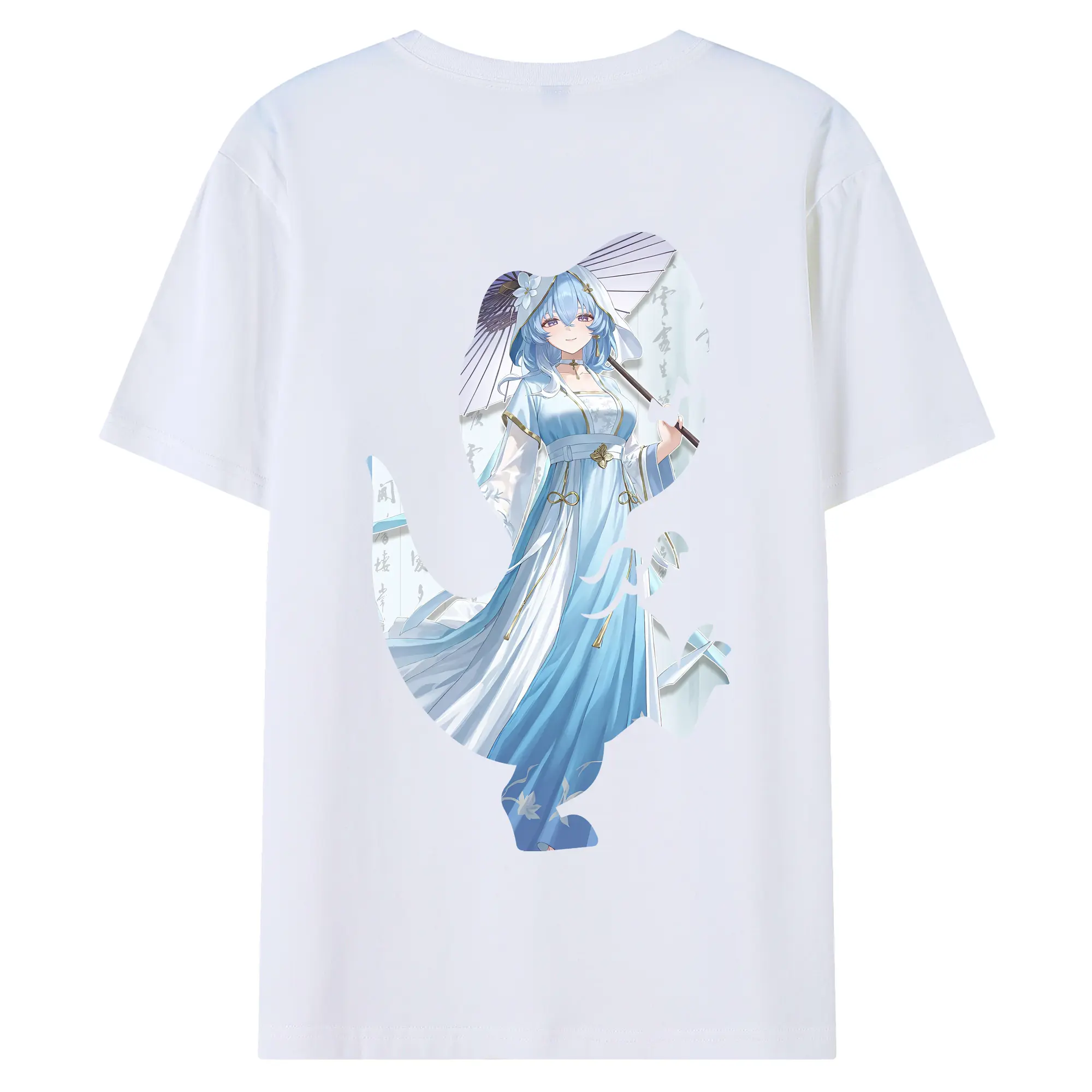 鳴潮 グッズ ショアキーパー - 綿100％ 半袖Tシャツ ・ バックプリント ・ 快適 通気性 ・ 日常使い 散歩 スポーツ用