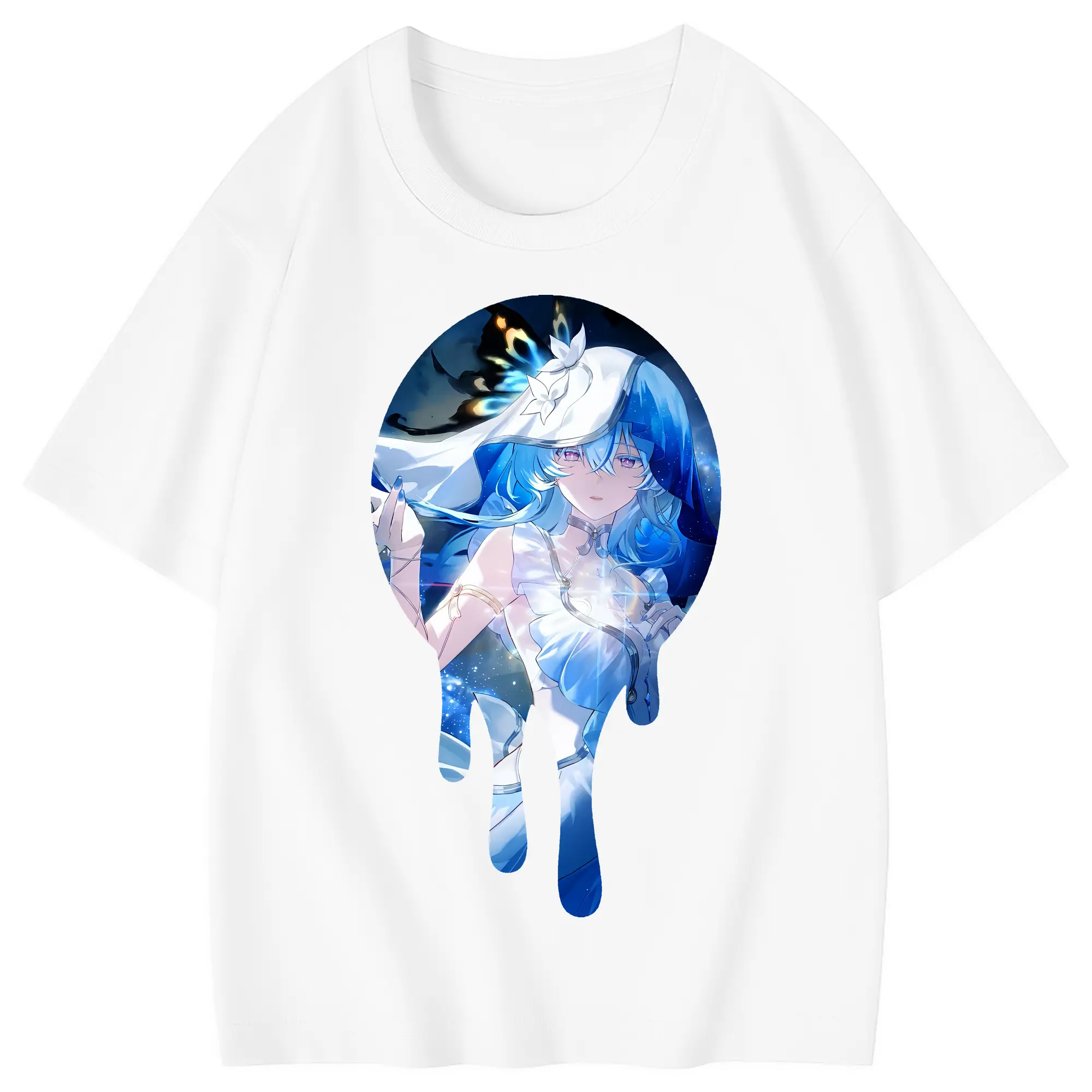 鳴潮 グッズ ショアキーパー - 綿100％ キッズTシャツ ・ フロントプリント ・ 快適 通気性 ・ スポーツ カジュアル 散歩用