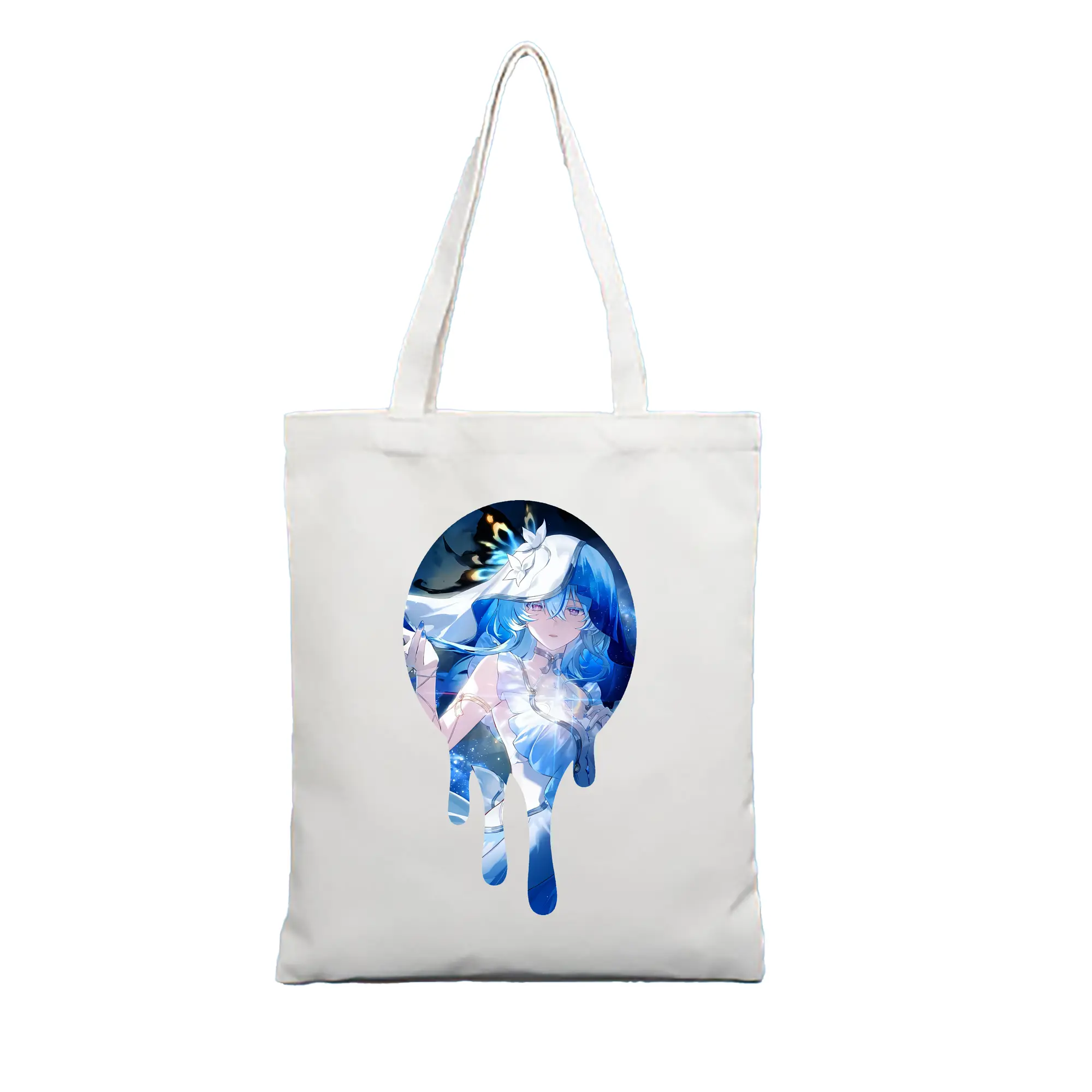 鳴潮 グッズ ショアキーパー - 縦型キャンバス手提げバッグ（トートバッグ） ・ キャンバス素材 ・ ショッピング用 ・ 軽量 丈夫 お手入れ簡単