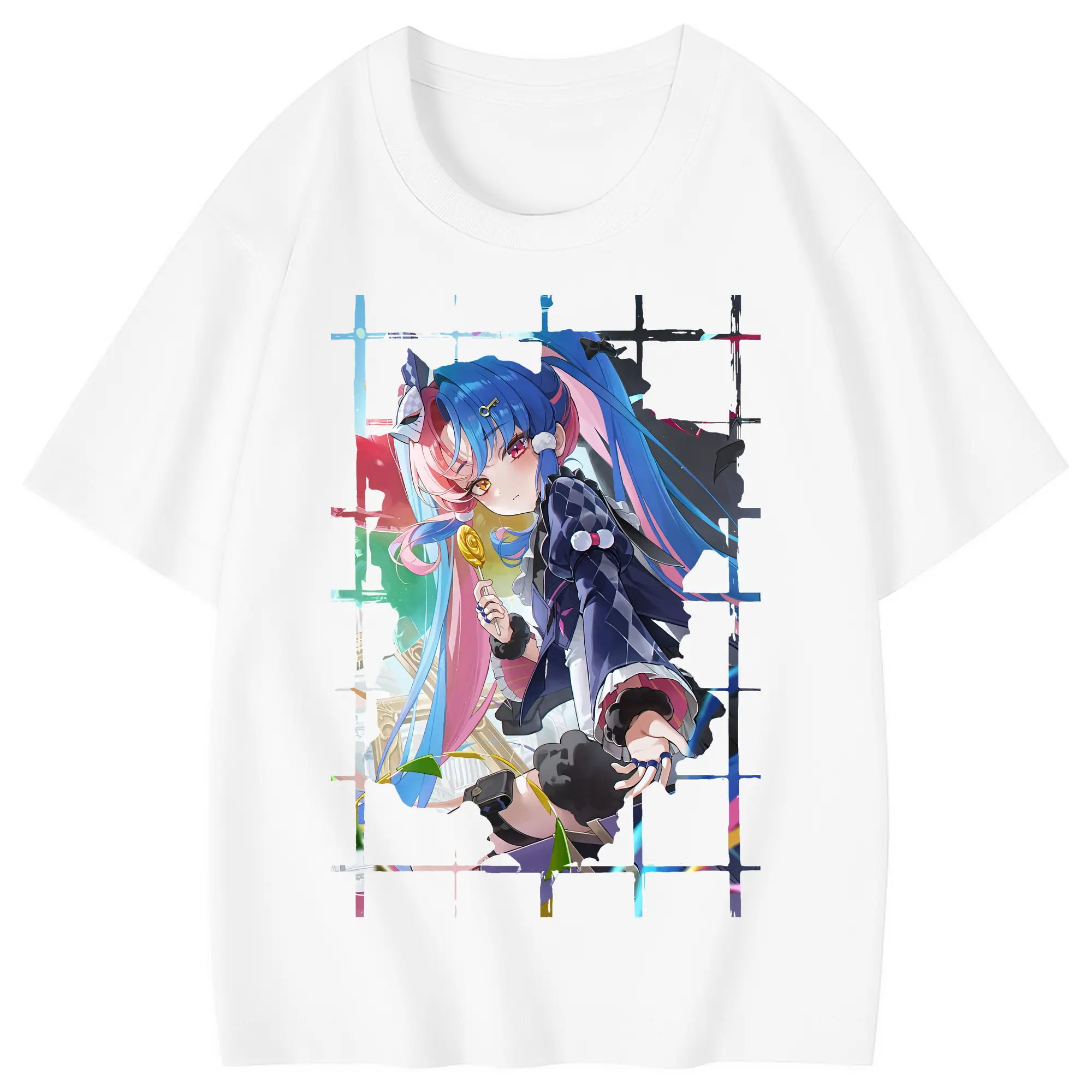 鳴潮 グッズ ロココ - 綿100％ キッズTシャツ ・ フロントプリント ・ 快適 通気性 ・ スポーツ カジュアル 散歩用