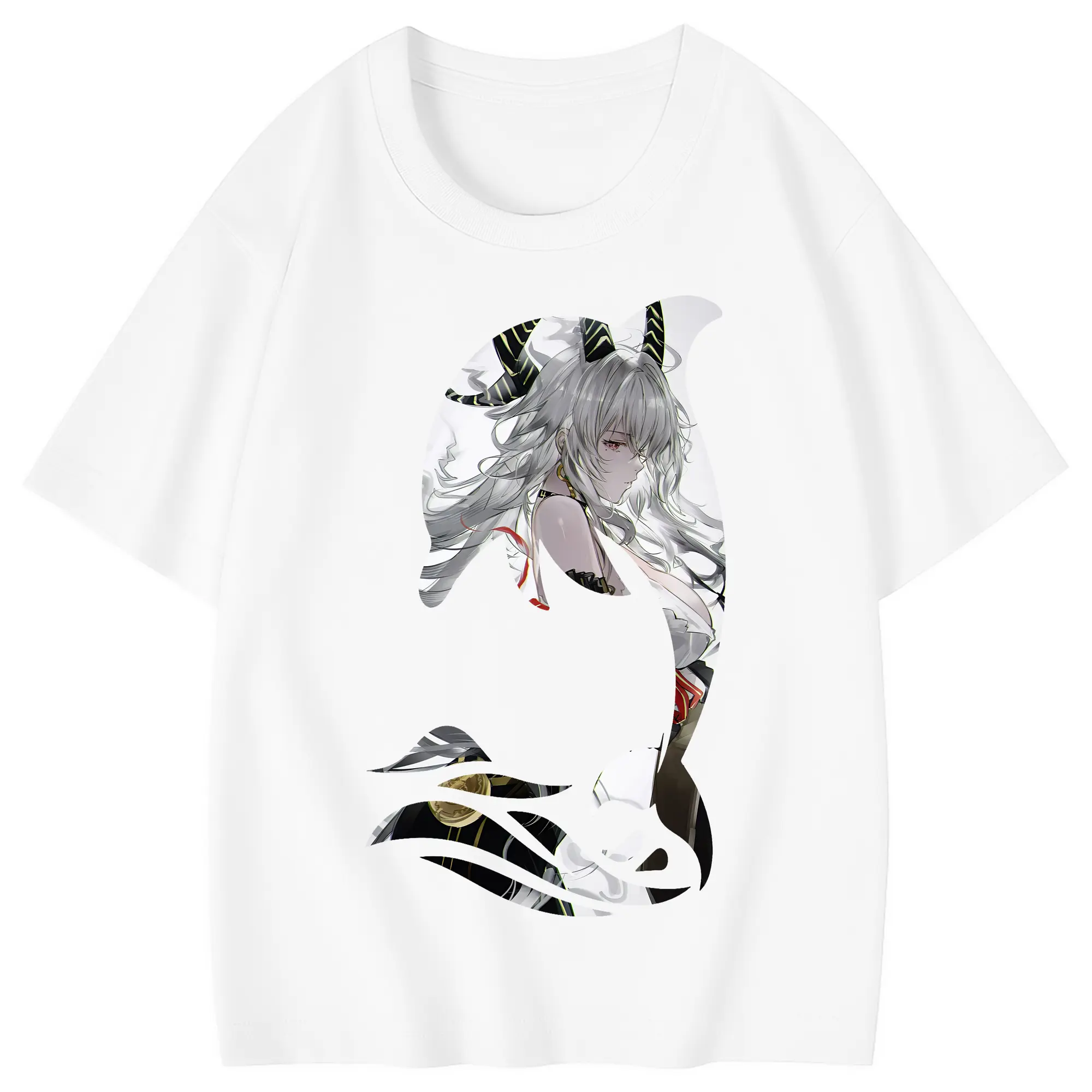 鳴潮 グッズ ザンニー - 綿100％ キッズTシャツ ・ フロントプリント ・ 快適 通気性 ・ スポーツ カジュアル 散歩用