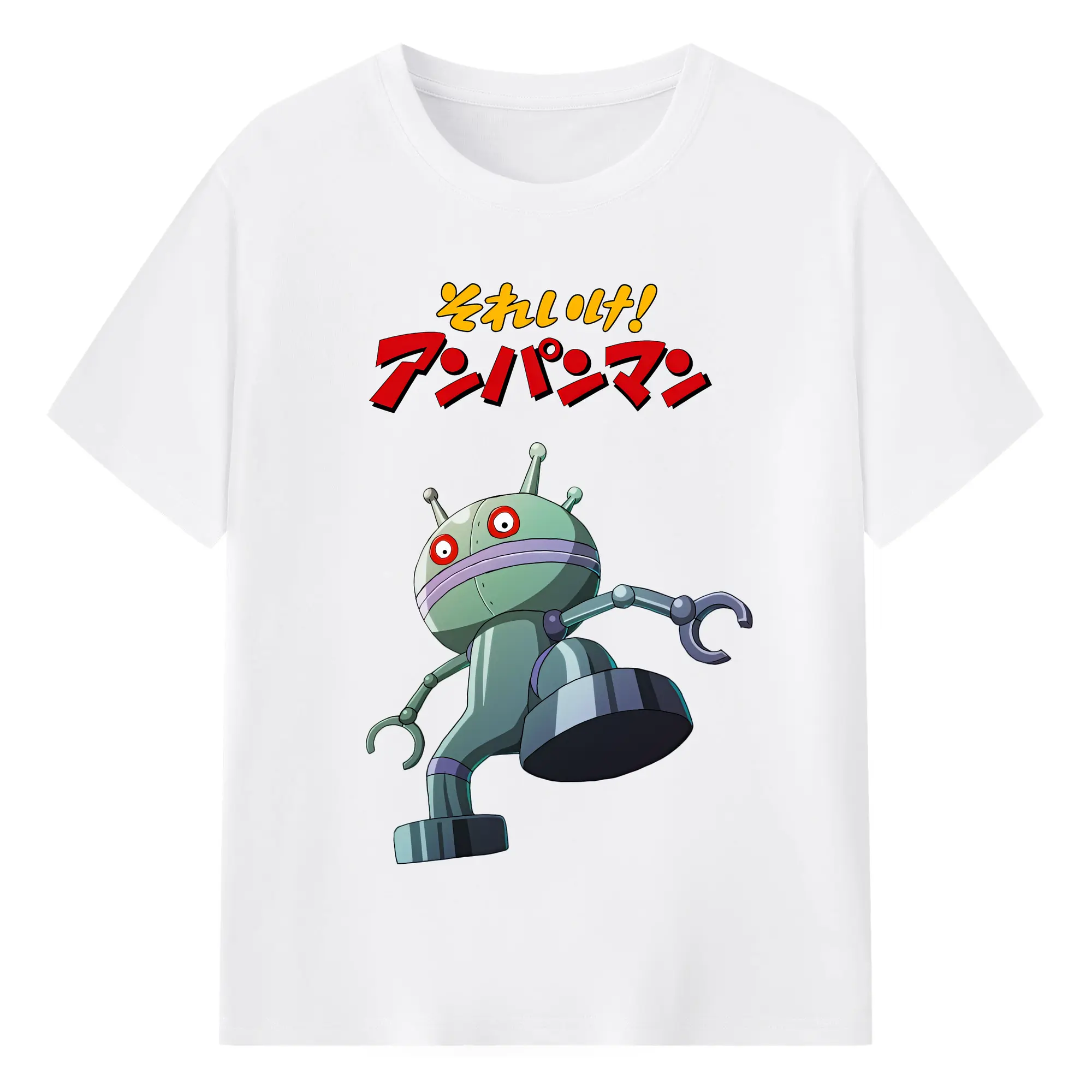 アンパンマン グッズ,だだんだん - 綿100％ 半袖Tシャツ ・ フロントプリント ・ 快適 通気性 ・ 日常使い 散歩 スポーツ用