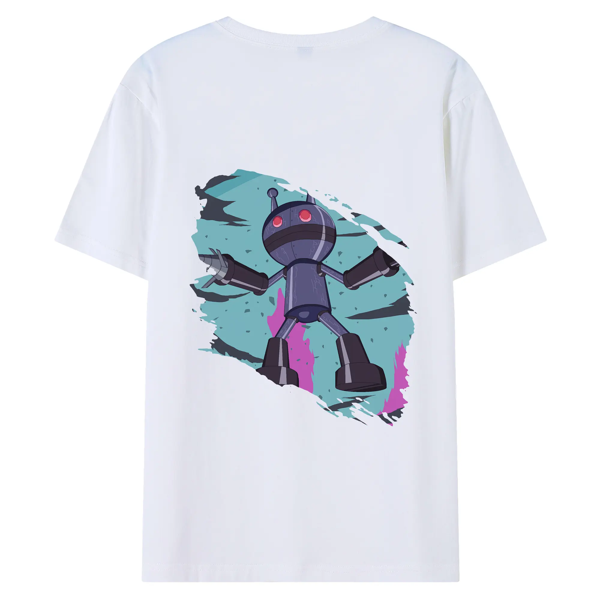 アンパンマン グッズ,だだんだん - 綿100％ 半袖Tシャツ ・ バックプリント ・ 快適 通気性 ・ 日常使い 散歩 スポーツ用