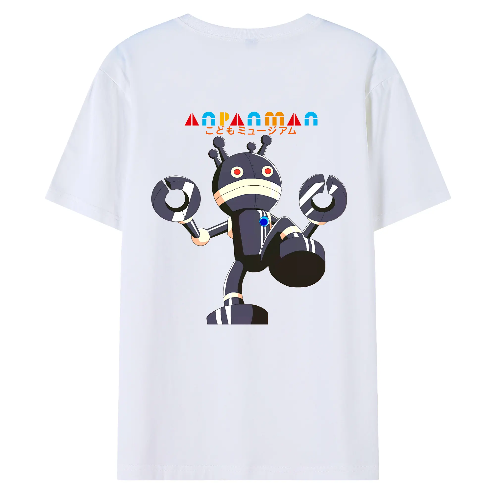 アンパンマン グッズ,だだんだん - 綿100％ 半袖Tシャツ ・ バックプリント ・ 快適 通気性 ・ 日常使い 散歩 スポーツ用