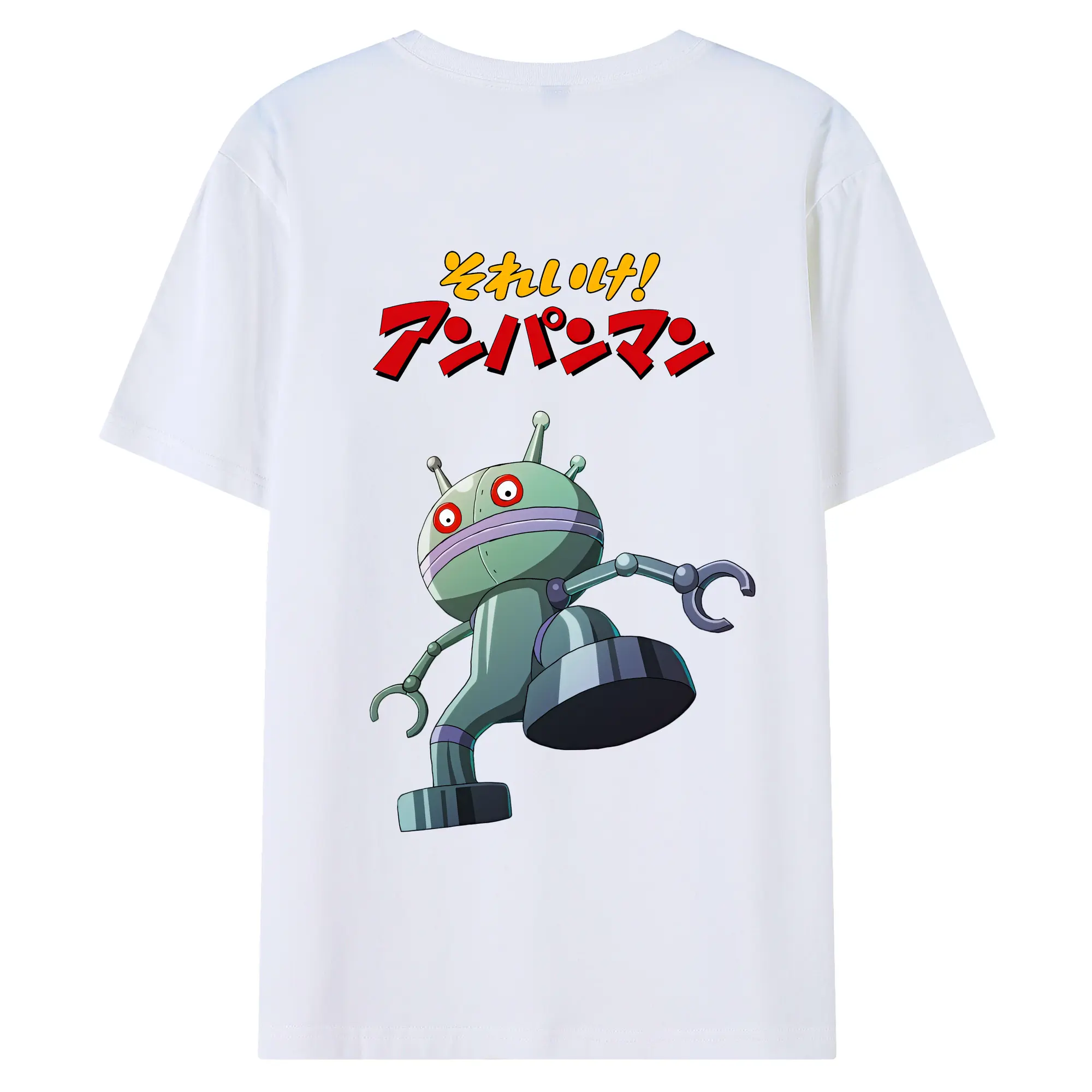 アンパンマン グッズ,だだんだん - 綿100％ 半袖Tシャツ ・ バックプリント ・ 快適 通気性 ・ 日常使い 散歩 スポーツ用