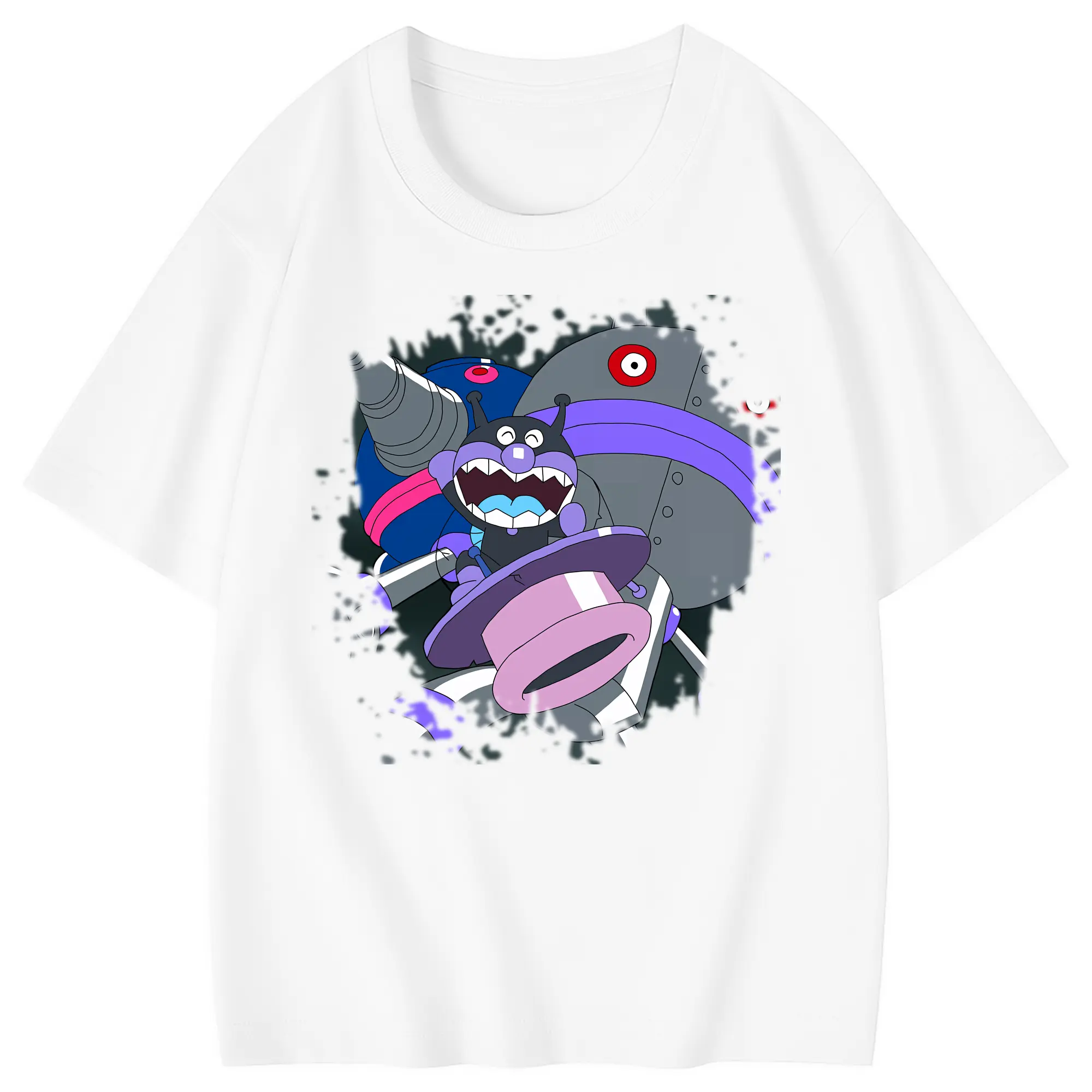 アンパンマン グッズ,だだんだん - 綿100％ キッズTシャツ ・ フロントプリント ・ 快適 通気性 ・ スポーツ カジュアル 散歩用