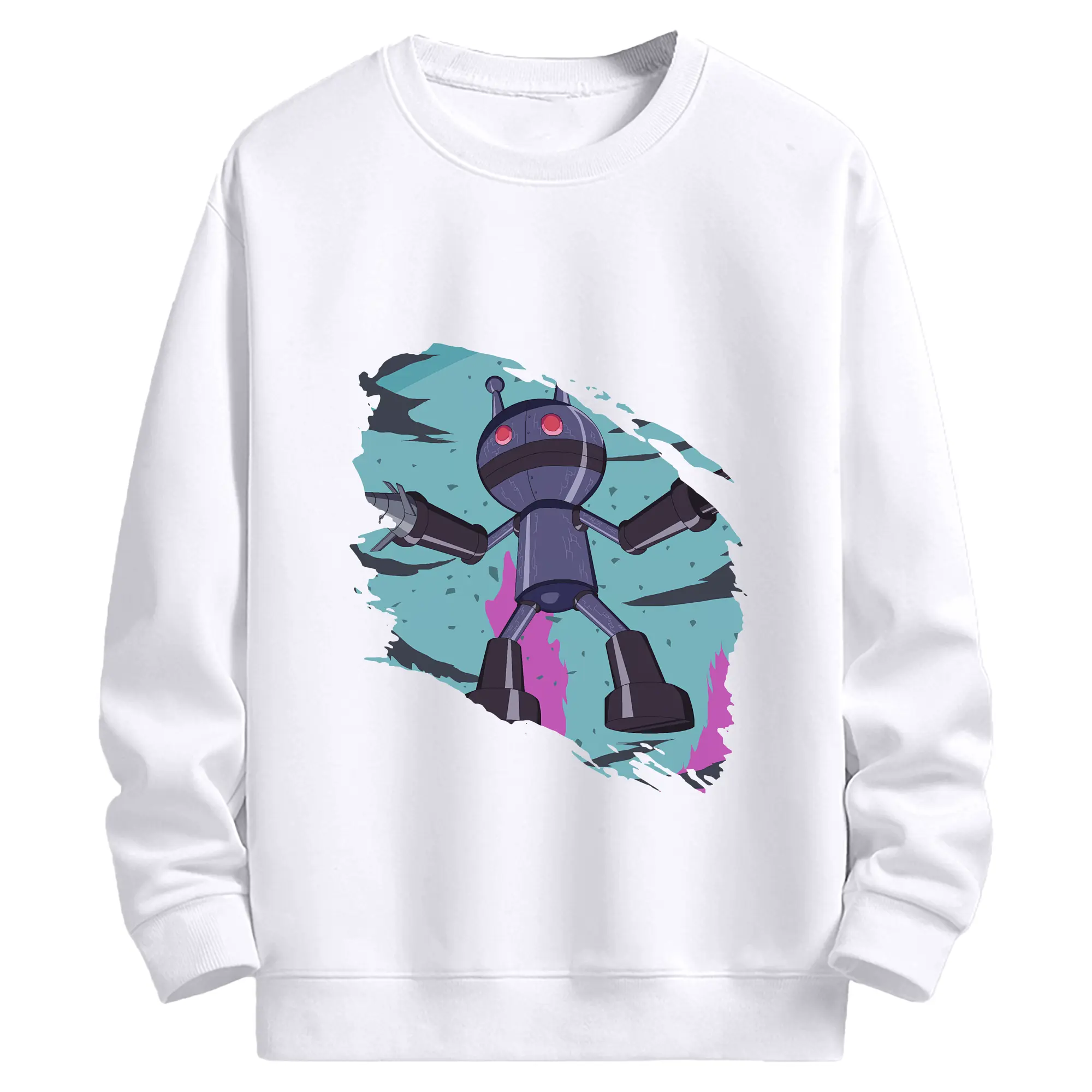 アンパンマン グッズ,だだんだん - 高品質 クルーネック スウェット ・ コットン59％ ポリエステル41％ ・ ユニセックス 長袖 トレーナー ・ カジュアル デイリー スポーツ 散歩用