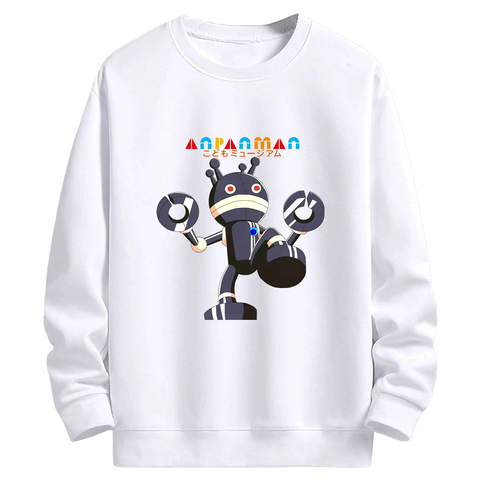 アンパンマン グッズ,だだんだん - 高品質 クルーネック スウェット ・ コットン59％ ポリエステル41％ ・ ユニセックス 長袖 トレーナー ・ カジュアル デイリー スポーツ 散歩用