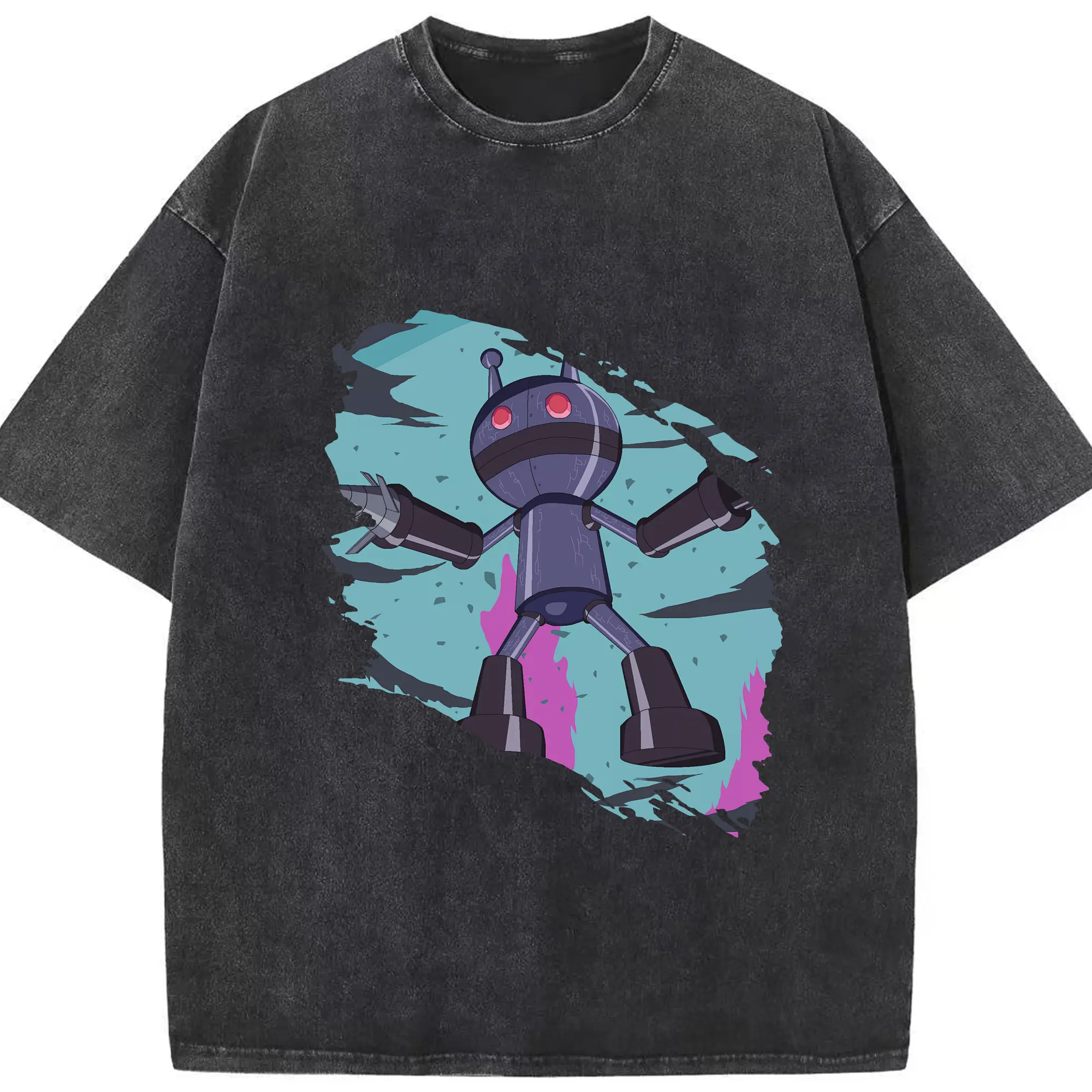 アンパンマン グッズ,だだんだん - 綿100％ ヴィンテージ風 半袖Tシャツ ・ フロントプリント ・ 柔らか肌触り ・ 通気性 快適 ・ スポーツ カジュアル 外出用