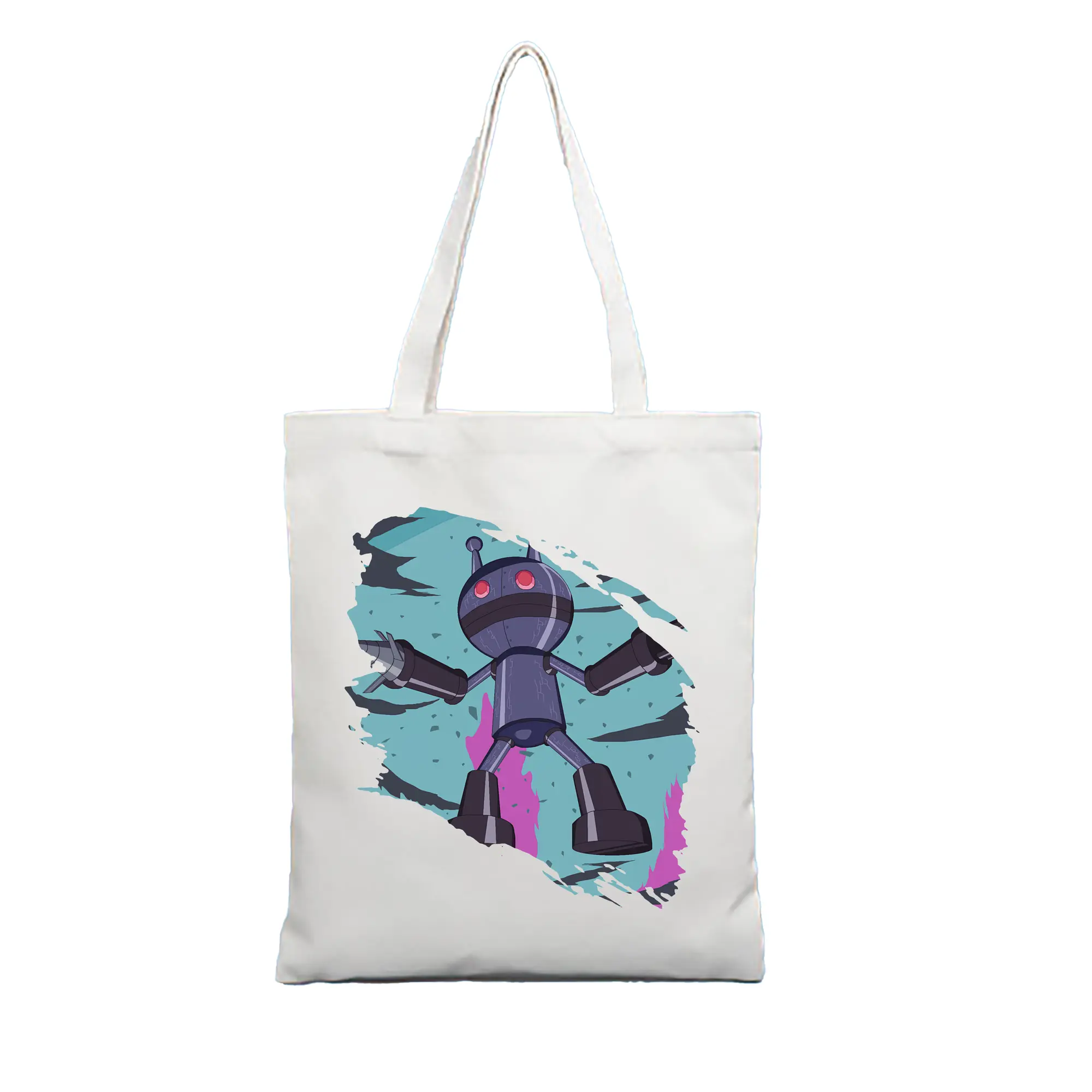 アンパンマン グッズ,だだんだん - 縦型キャンバス手提げバッグ（トートバッグ） ・ キャンバス素材 ・ ショッピング用 ・ 軽量 丈夫 お手入れ簡単